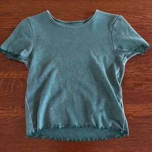 American Eagle Women's Crop Top Tee
